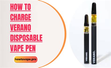 can you charge verano disposable vape pen|More.